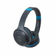 AUDIO-TECHNICA ATH-S200BTGBL - Azul - On-Ear Auriculares  - Bluetooth c/control y Microfono