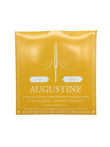 AUGUSTINE GOLD Encordado p/Guitarra Clásica