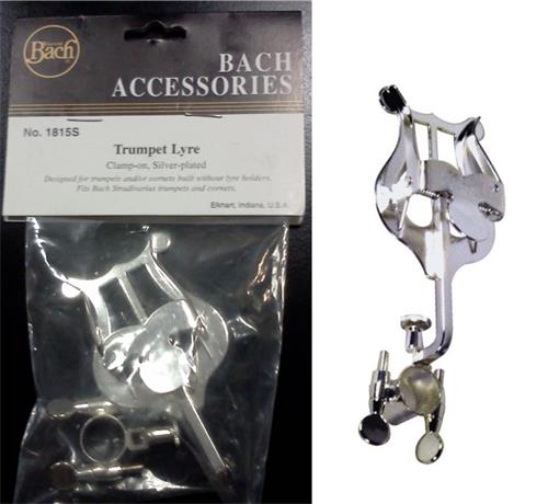 BACH 1815S abrochable plateada Lira Para Trompeta
