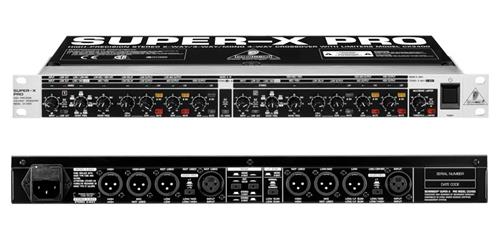 BEHRINGER SUPER-X PRO CX-3400 Crossover de 2 vías estéreo / 3 vías mono