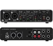 BEHRINGER UMC204 HD  2x4 Interfaz de audio USB