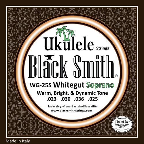 BLACK SMITH WG-25S - Whitegut Soprano - 023/036 Encordado p/Ukelele Soprano