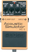 BOSS AC-3 - Acoustic Simulator Pedal de efecto - Simulador de guitarra acústica