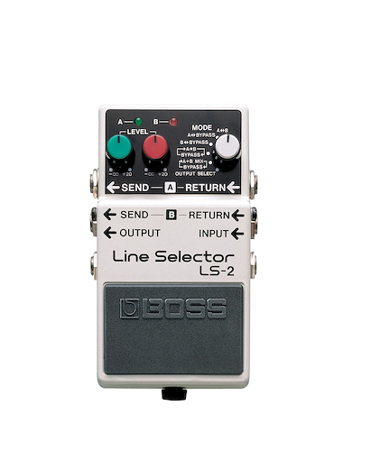 BOSS LS-2 - Line Selector Pedal de Ruteo