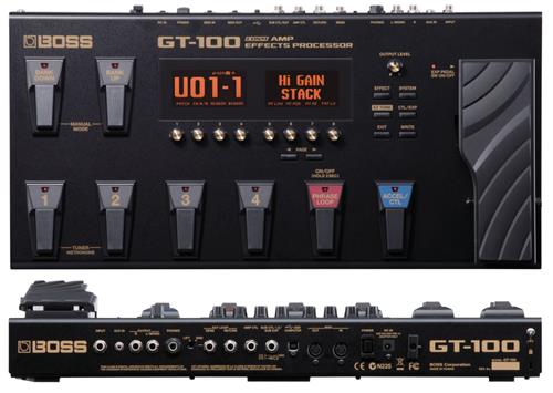 BOSS GT100 Pedalera Multiefectos