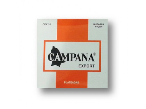 CAMPANA EXPORT CEX20 - Export Plateada Encordado p/Guitarra Clásica