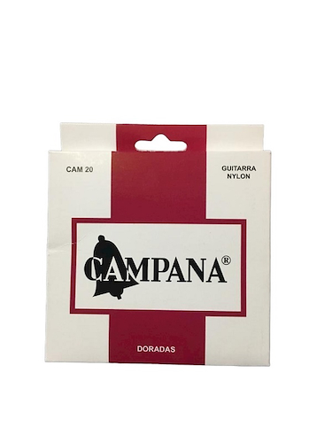 CAMPANA CAM20 - Cristal Dorada Encordado p/Guitarra Clásica