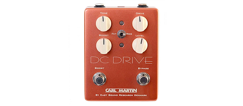 CARL MARTIN Dc Drive Pedal de efecto - Overdrive/Distorsión