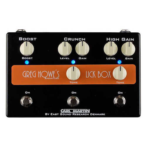 CARL MARTIN Greg Howe´s Lick Box Pedal de Efecto - Distorsion