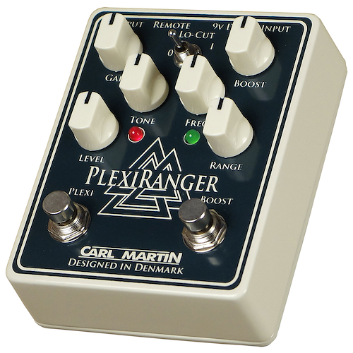 CARL MARTIN Plexiranger Pedal de efecto Booster-Overdrive