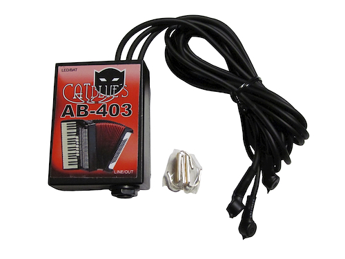 CAT BLUES AB-403 - 3 micrófonos Micrófono para Acordeón o Bandoneón