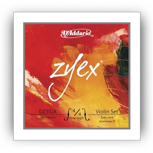 DADDARIO Orchestral DZ310S4/4L - Zyex Tensión Baja (D en Plata) Encordado p/Violin