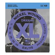 DADDARIO Strings EXL115 - XL Nickel Wound 011/049 Encordado p/Guitarra Eléctrica