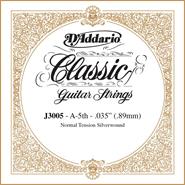 DADDARIO Strings J3005 - 5ta Suelta Cuerda suelta p/Guitarra Clásica