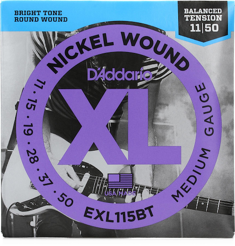 DADDARIO Strings EXL115BT - XL Nickel Wound 011/050 Encordado p/Guitarra Electrica