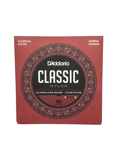 DADDARIO Strings EJ27N - Classic Nylon Tension Normal Encordado p/Guitarra Clásica