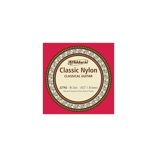 DADDARIO Strings J2702 -  2da Cuerda suelta p/Guitarra clasica