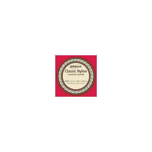 DADDARIO Strings J2703 - 3ra Nylon Cuerda suelta p/Guitarra clasica