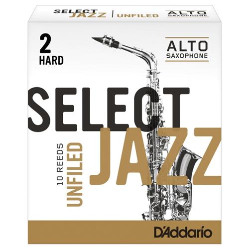 DADDARIO WOODWINDS SELECT JAZZ - Saxo Alto Unfiled #2H Caña p/Saxo Alto