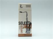 DADDARIO WOODWINDS SELECT JAZZ - Saxo Tenor Unfiled #2S Caña p/Saxo Tenor