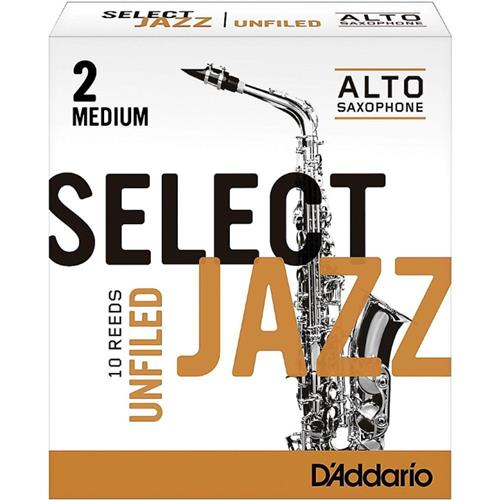 DADDARIO WOODWINDS SELECT JAZZ - Saxo Alto Unfiled #2M Caña p/Saxo Alto