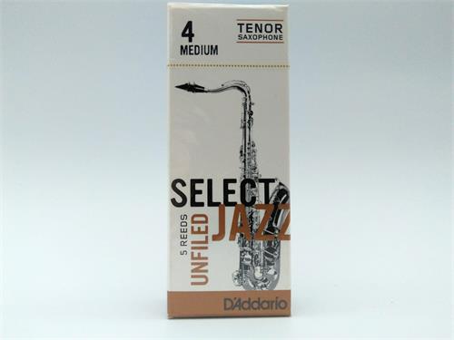 DADDARIO WOODWINDS SELECT JAZZ - Saxo Tenor Unfiled #4M Caña p/Saxo Tenor