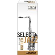 DADDARIO WOODWINDS Select Jazz Unfiled #3H x5 Caja de Cañas Saxo Tenor