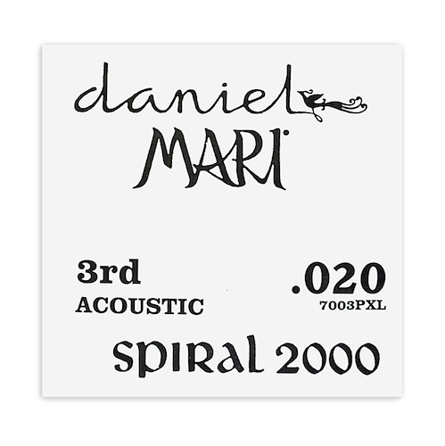 DAMARI 7003PXL  Phospor Bronze 3° Cuerda Suelta p/Guitarra Acustica
