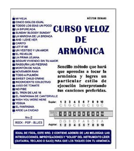 DENARI Curso Veloz De Armónica 2 LIBRERIA