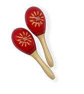 DENVER DP262 - Maracas de Madera Maracas