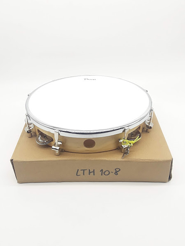 DENVER LTH10-8 - Madera 25cm c/Tensores Parche Cuero Pandereta