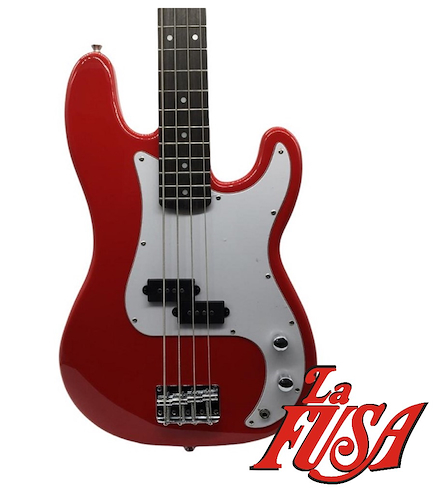 DENVER LPB-4 - Tipo Precision - Color Rojo Bajo Electrico