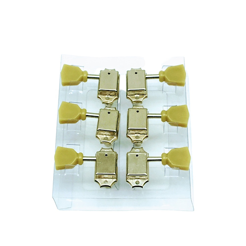 DERJUNG DJ273N-M7G - (3+3 Tulipan) Clavijas p/Guitarra Electrica