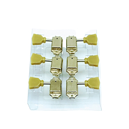 DERJUNG DJ273N-M7G - (3+3 Tulipan) Clavijas p/Guitarra Electrica miniatura