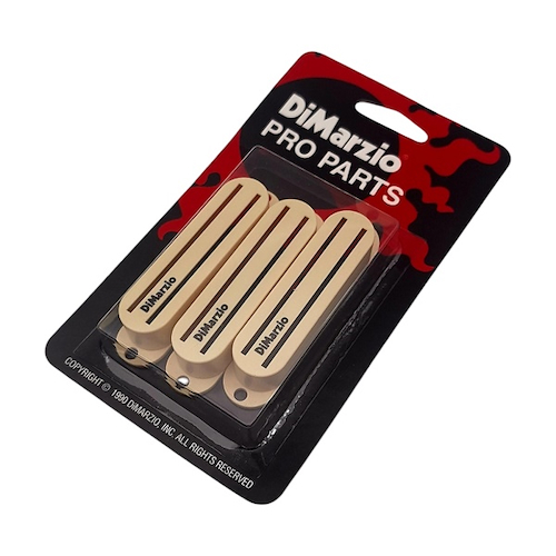 DI MARZIO DM2002 - Aged White (x3)  F.Track Cubre Microfono Doble  (Espacio de Simple)