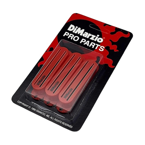 DI MARZIO DM2002 - RED  (x3)  F.Track Cubre Microfono Doble (Espacio de Simple)
