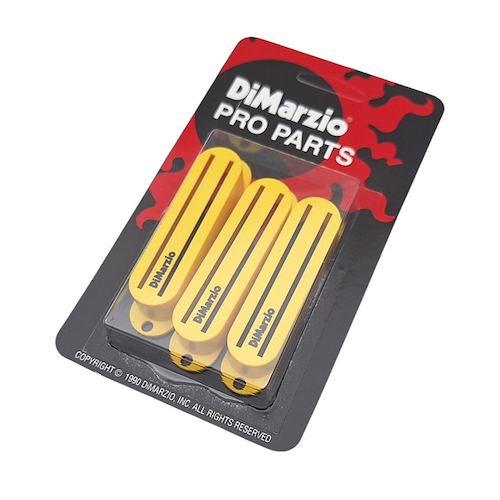 DI MARZIO DM2002 - YELLOW (x3)  F.Track Cubre Microfono Doble (Espacio de Simple)
