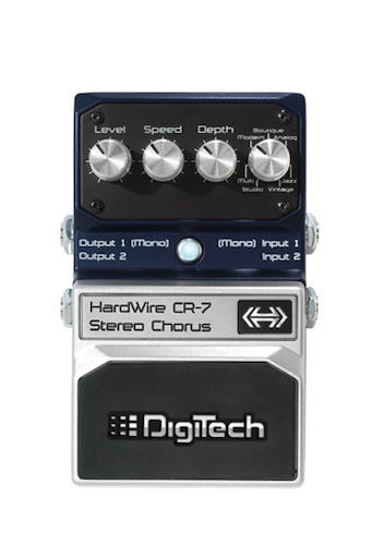 DIGITECH Hardwire CR-7 - Stereo Chorus Pedal de efecto - Chorus