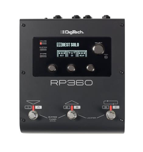 DIGITECH RP-360 Pedalera multiefecto p/Guitarra