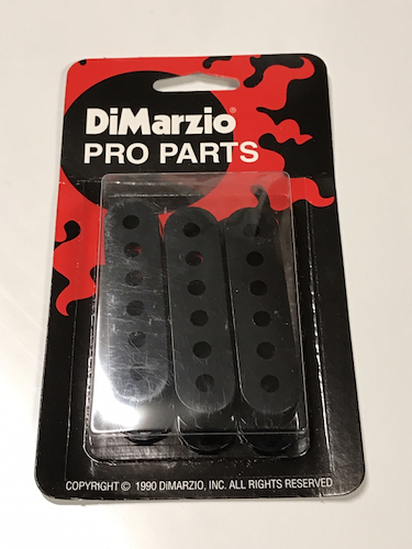 DIMARZIO DM2000BK (x3) - Vintage Cubre Micrófono Simple