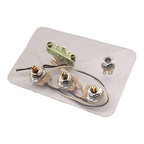 DIMARZIO GW2114 - HSS Strato 5 vias y  Pot 500 k Circuito cableado Completo