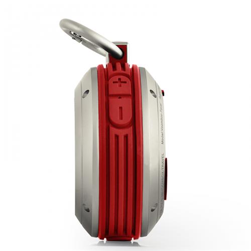 DIVOOM TRAVEL - Resistente al Agua Parlante Portatil c/Bluetooth ( Rojo )
