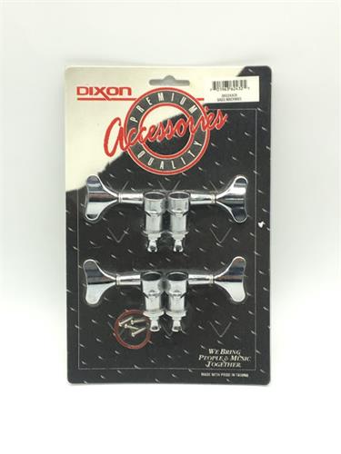 DIXON SKG-243-CR - Blindadas t/ Gotoh (Blister) Clavijas p/Bajo 2+2