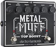 ELECTRO HARMONIX Metal Muff - w/Top Boost Pedal de efecto - Distorsión
