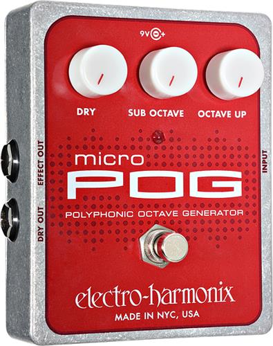 ELECTRO HARMONIX Micro Pog Pedal de efecto - Octavador Polifónico