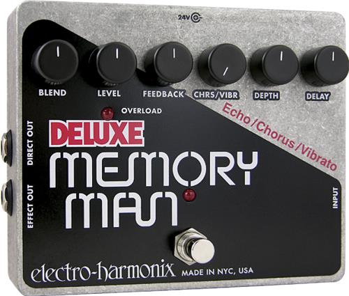 ELECTRO HARMONIX Deluxe Memory Man - Analog Delay Pedal de efecto - Delay