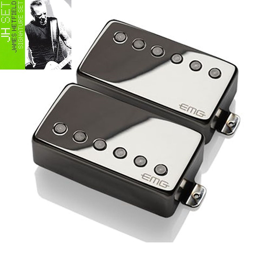 EMG JH SET DLC - James Hetfield Micrófono p/Guitarra Set (HH)