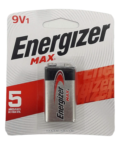 ENERGIZER E-522 Bateria Alcalina  9V