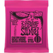 ERNIE BALL Slinky Standard - Super Slinky 09/52  Encordado p/Guitarra Eléctrica 7 Cuerdas