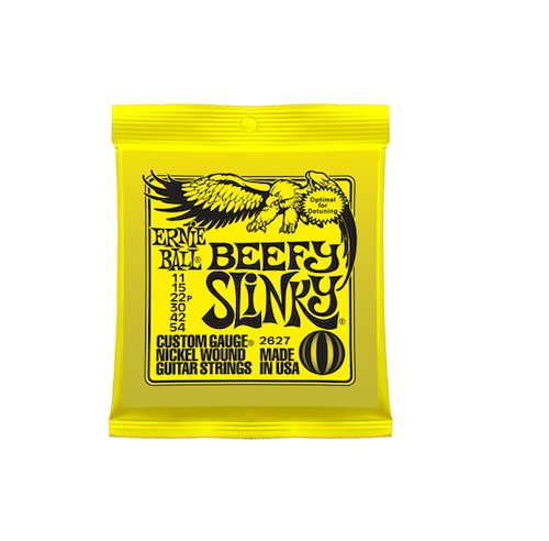 ERNIE BALL EB 2627 Slinky Standard - Beefy Slinky 11/54 Encordado p/Guitarra Eléctrica
